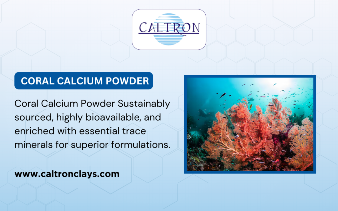 Partner with Caltron Clays – The Trusted Coral Calcium Manufacturer and Supplier in India