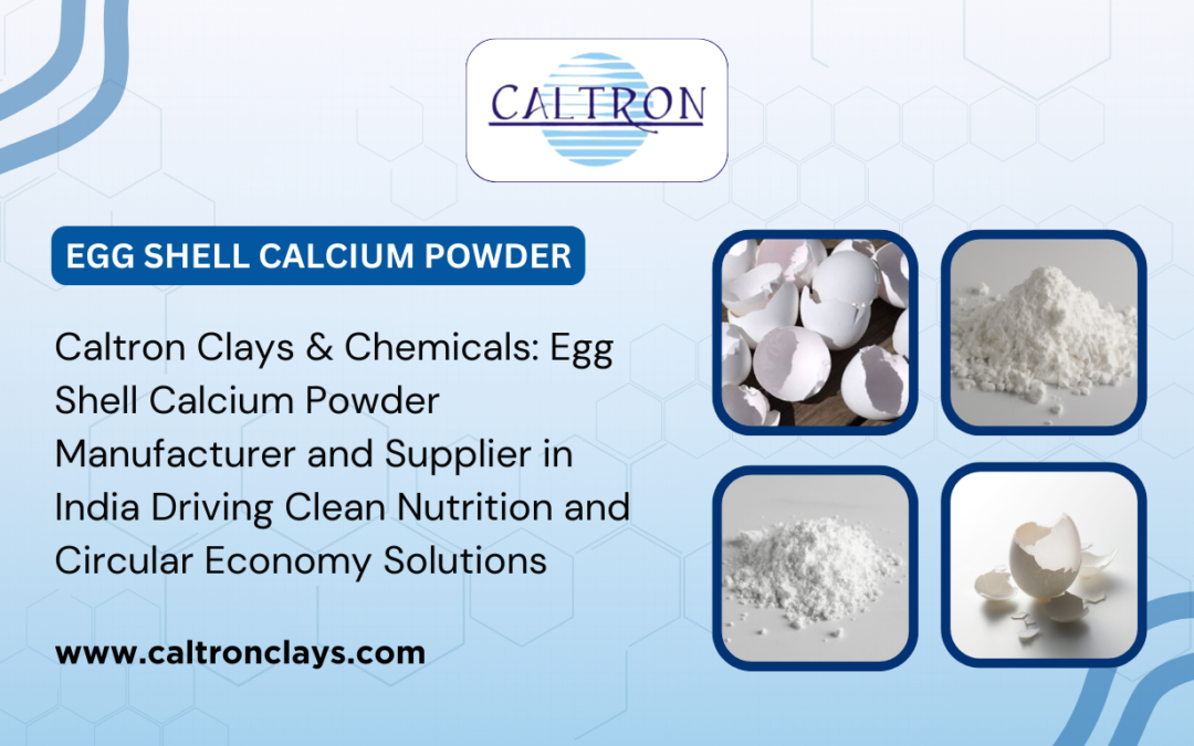 Caltron Clays & Chemicals: Egg Shell Calcium Powder Manufacturer and Supplier in India Driving Clean Nutrition and Circular Economy Solutions