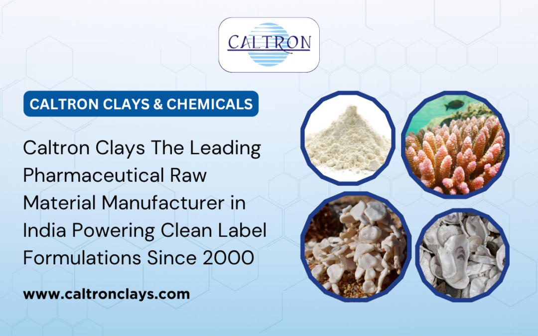 Caltron Clays The Leading Pharmaceutical Raw Material Manufacturer in India Powering Clean Label Formulations Since 2000