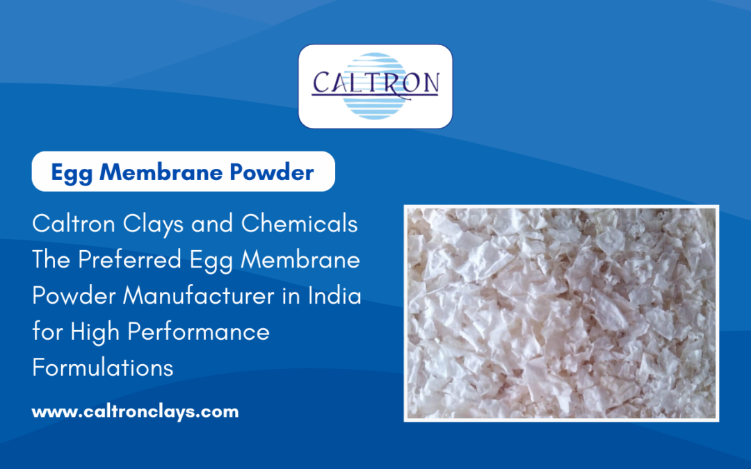 Caltron Clays and Chemicals The Preferred Egg Membrane Powder Supplier in India for High Performance Formulations